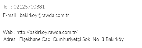 Rawda Hotel telefon numaralar, faks, e-mail, posta adresi ve iletiim bilgileri